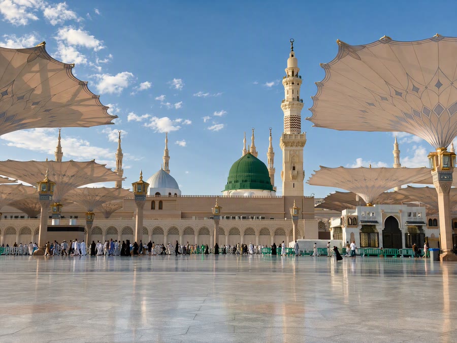 La Moschea del Profeta a Medina